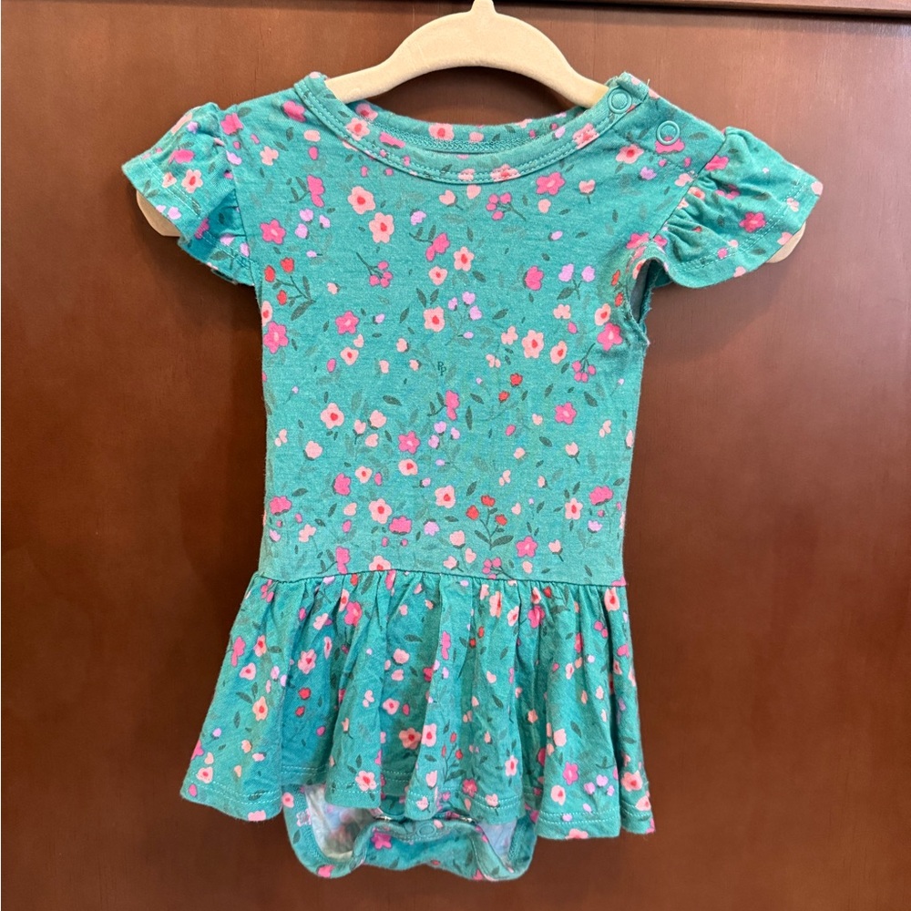 Posh Peanut Floral Bodysuit